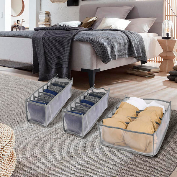 Set de 3 Organizadores de Ropa Interior – Orden y funcionalidad en tus cajones